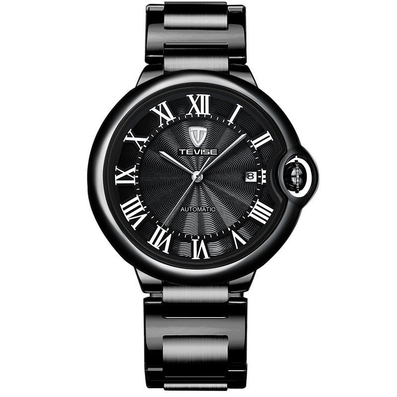 Waterproof Stainless Steel Automatic Casual Mechanical Men's Watch