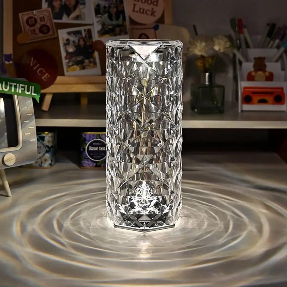 RGB Crystal Diamond LED Night Light