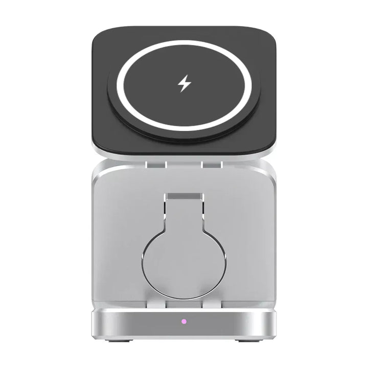 Ultimate 3-in-1 Foldable Magnetic Wireless Charger for Multiple Devices