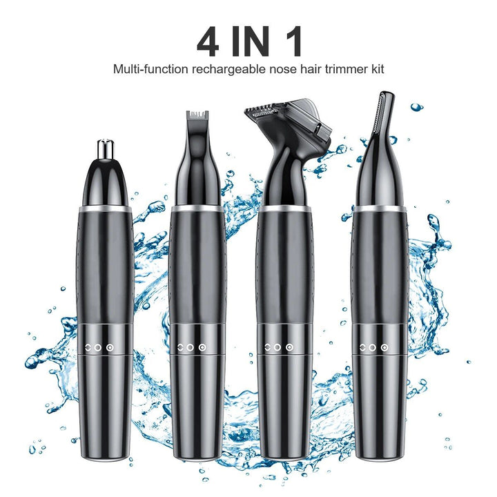 4-IN-1 Electric Nose & Ear Hair Trimmer for Men