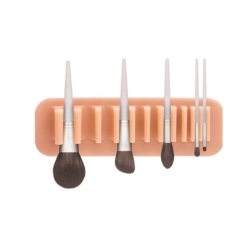 wall-mounted silicone makeup brush holder, view 6 - MRSLM