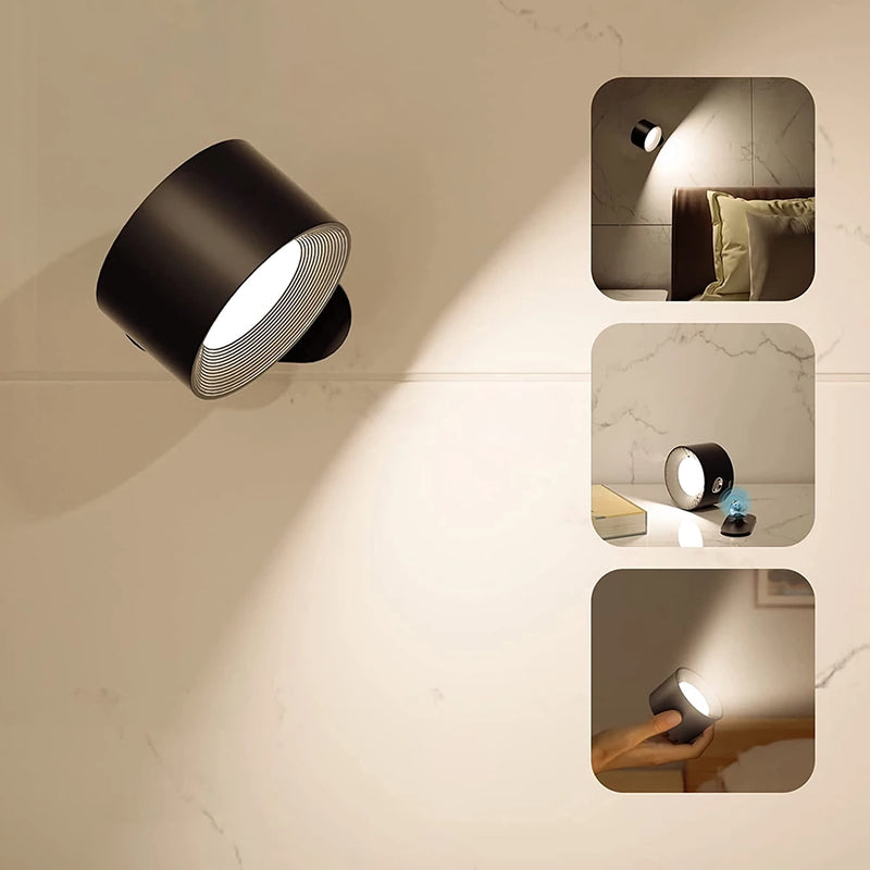 Remote control LED wall light, view 5 - MRSLM