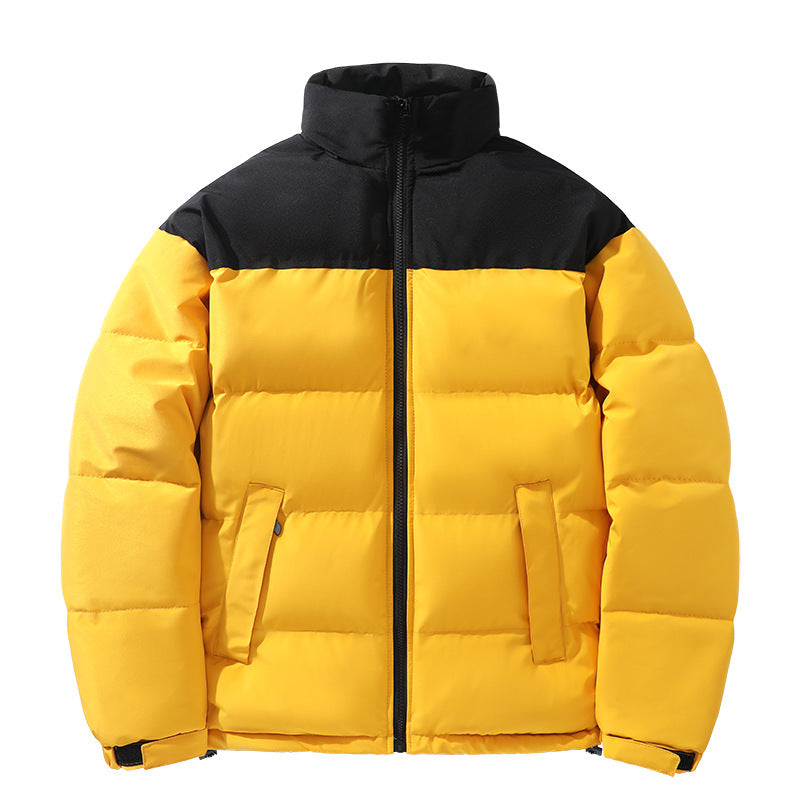 mens cotton-padded baggy coat thickened, view 6 - MRSLM