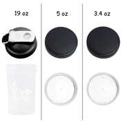 portable dog water bottle and bowl, view 11 - MRSLM