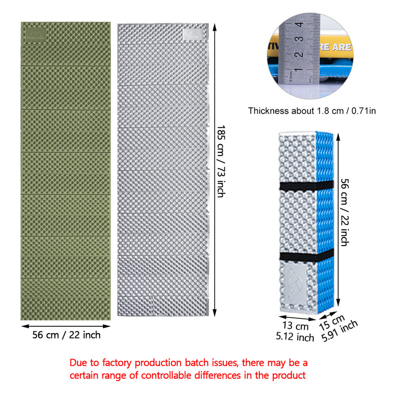 ultralight foldable camping mat, view 6 - MRSLM