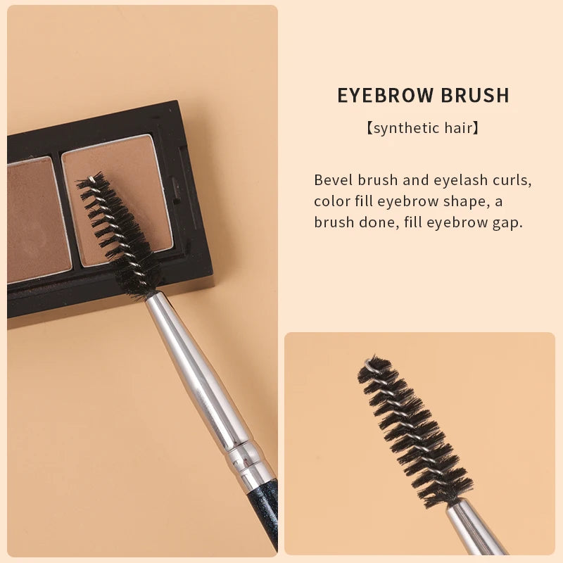 2-piece eyebrow makeup brush set, view 4 - MRSLM