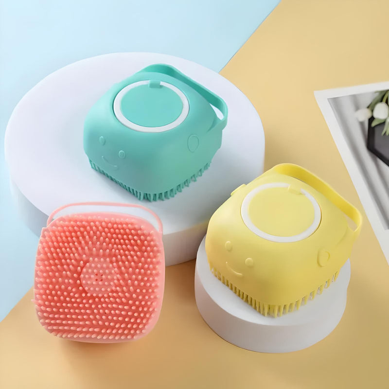 pet shampoo massager brush - MRSLM