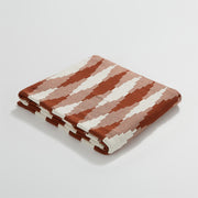 pixel style plaid cotton throw blanket, view 3 - MRSLM