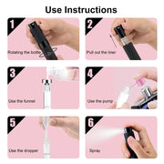 portable perfume atomizer, view 11 - MRSLM
