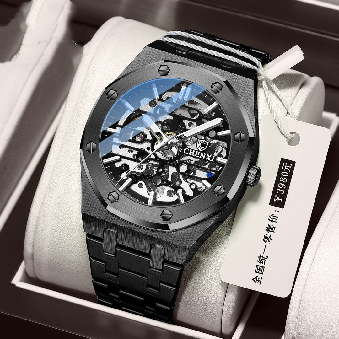 Men's High-end Skeleton Automatic Mechanical Watch