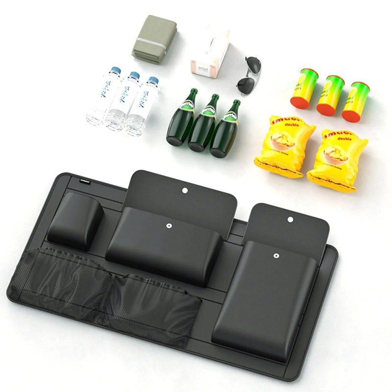 leather car storage organizer, view 10 - MRSLM