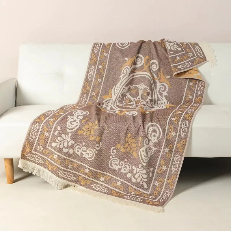 boho bath towel, view 6 - MRSLM