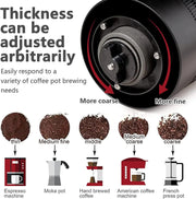 Portable electric coffee grinder, view 8 - MRSLM