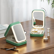 portable LED makeup mirror, view 8 - MRSLM