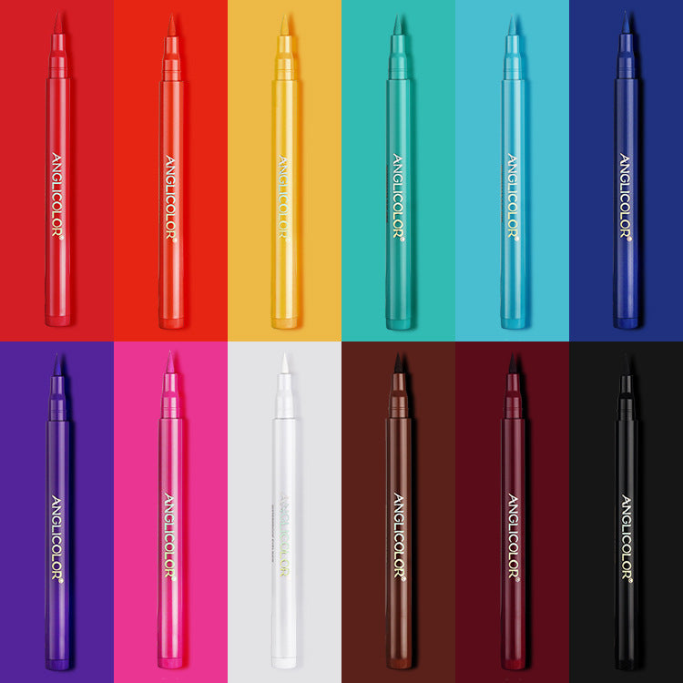 12-color waterproof eyeliner set, view 4 - MRSLM