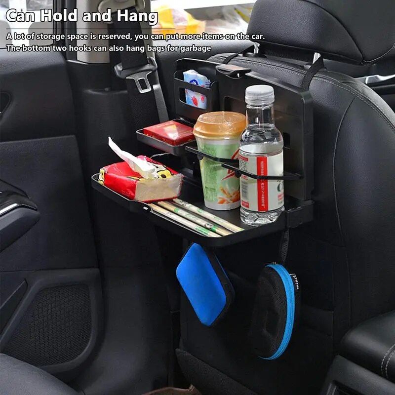 Foldable car back seat tray, view 8 - MRSLM