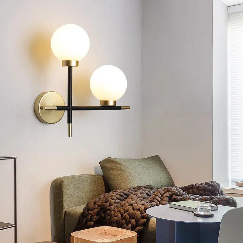 nordic double head led wall sconce - MRSLM