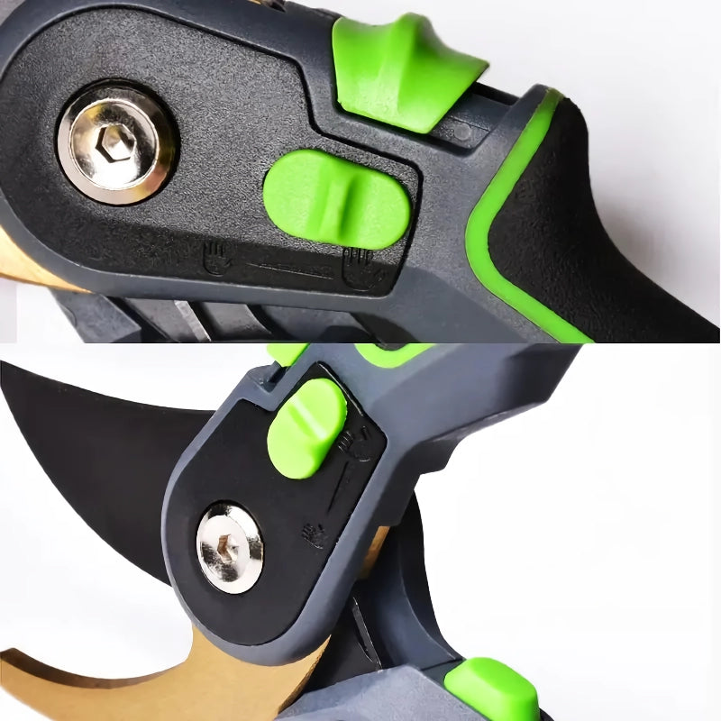 ratchet garden pruner shears, view 7 - MRSLM