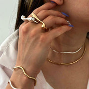 Water drop open ring - MRSLM