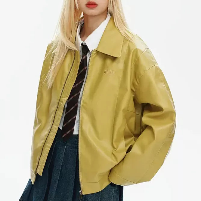 edgy zipper bomber jacket - MRSLM