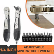mini ratchet wrench screwdriver, view 6 - MRSLM