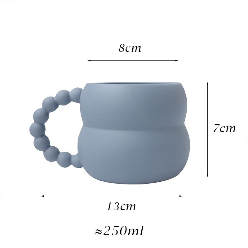handmade ceramic mug, view 11 - MRSLM