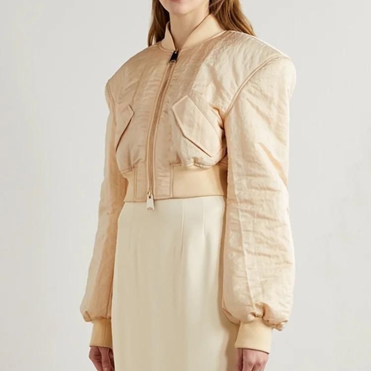stand collar zippered jacket - MRSLM
