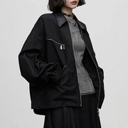 streetwear double zipper jacket - MRSLM