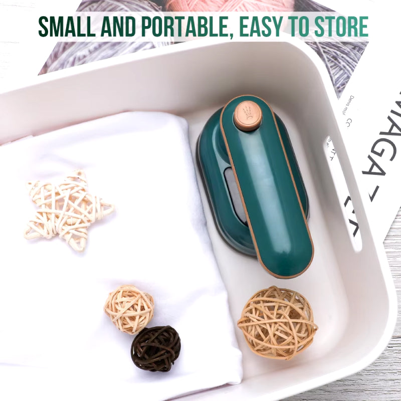 portable mini garment steamer, view 4 - MRSLM