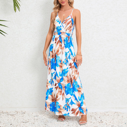 paisley long dress, view 3 - MRSLM