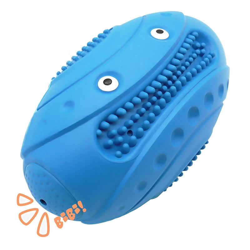 rubber dog chew toy, view 2 - MRSLM
