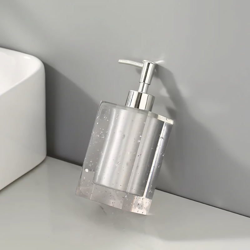 elegant soap dispenser for bathroom, view 3 - MRSLM