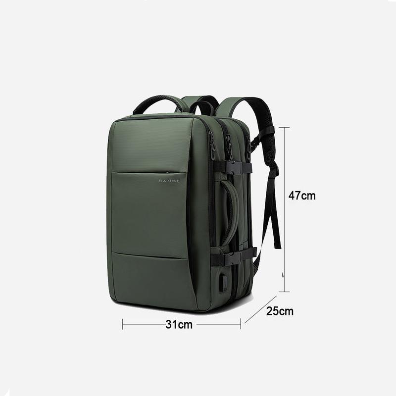 expandable USB travel backpack, view 9 - MRSLM