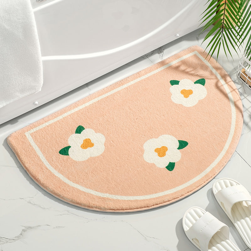 flower greeting mat, view 12 - MRSLM