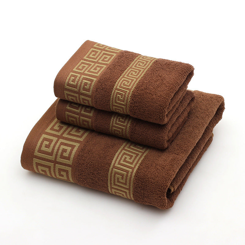 Cotton towel gift box set, view 3 - MRSLM