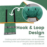 Microfiber dog bathrobe towel, view 10 - MRSLM