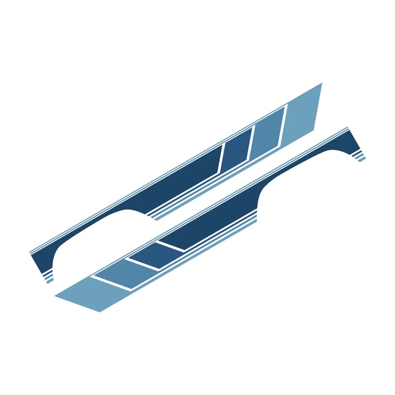 waterproof vinyl door side stripe decal for suvs, view 5 - MRSLM