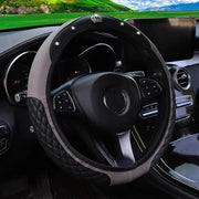 diamond crown steering wheel cover, view 4 - MRSLM