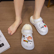 women's warm closed-toe thick sole slippers, view 7 - MRSLM