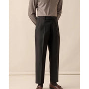 men's wool blend formal ankle pants, view 3 - MRSLM