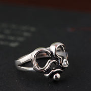 s925 silver vintage craft ring, view 3 - MRSLM