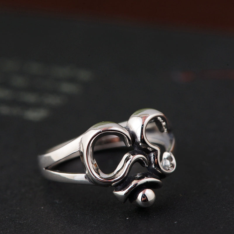 s925 silver vintage craft ring, view 3 - MRSLM