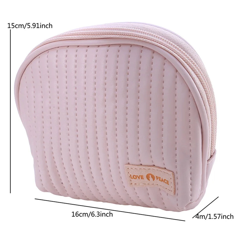 compact shell cosmetic bag, view 14 - MRSLM
