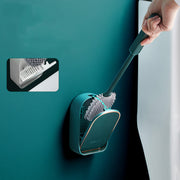 flexible silicone toilet brush with holder, view 9 - MRSLM