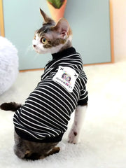 cat and small dog hoodie, view 3 - MRSLM