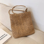 summer straw tote bag - MRSLM
