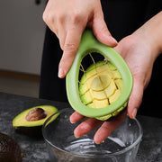 stainless steel avocado cuber and dicer, view 3 - MRSLM