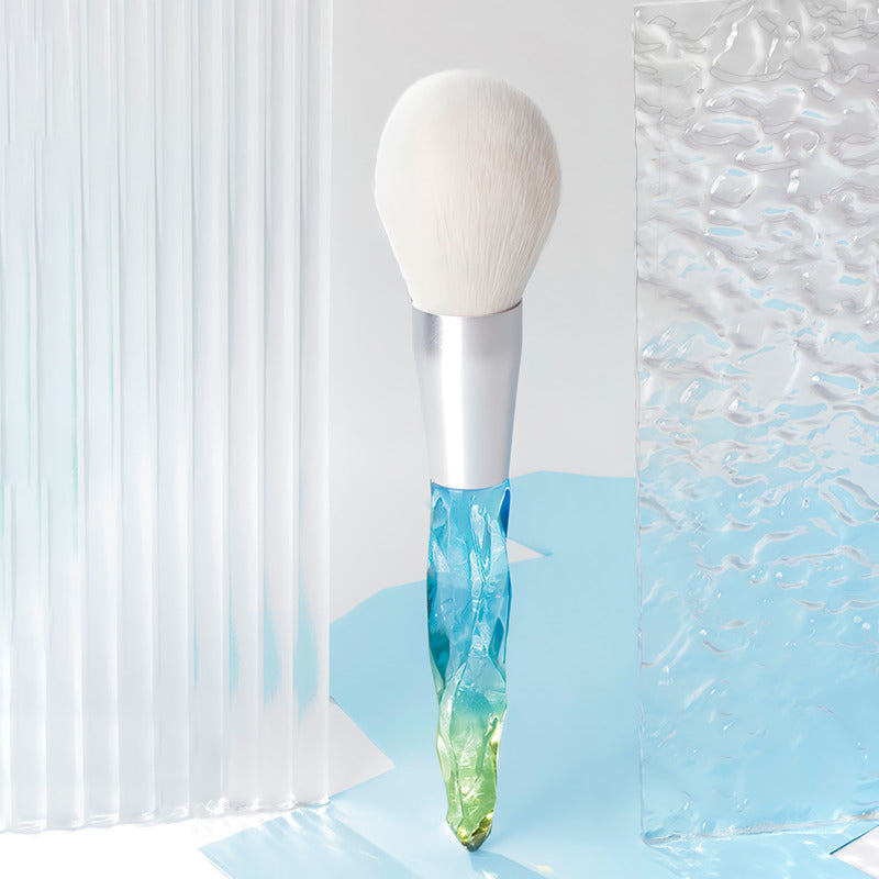 crystal handle powder makeup brush - MRSLM