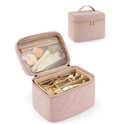 Foldable travel makeup bag with removable insert - MRSLM