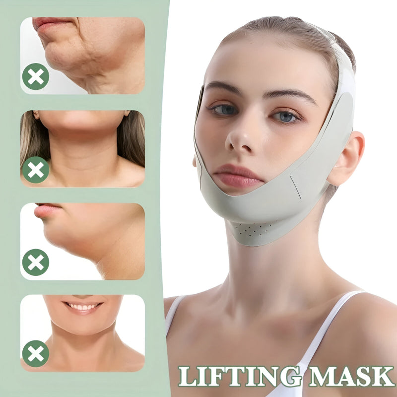 reusable V-Line face bandage, view 3 - MRSLM